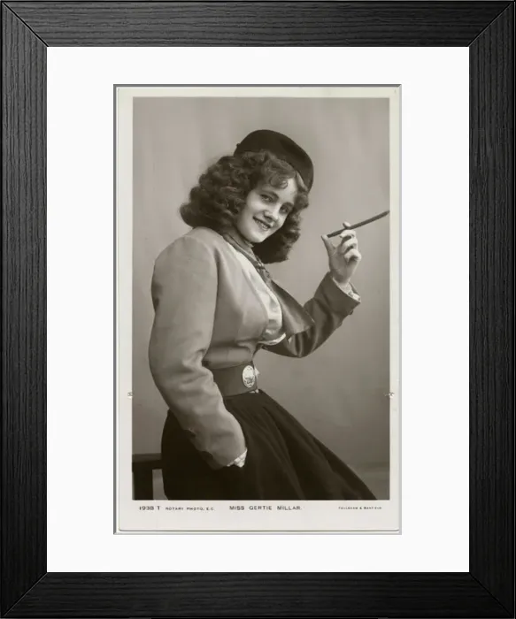Framed Print : Gertie Millar Framed Print : Gertie Millar