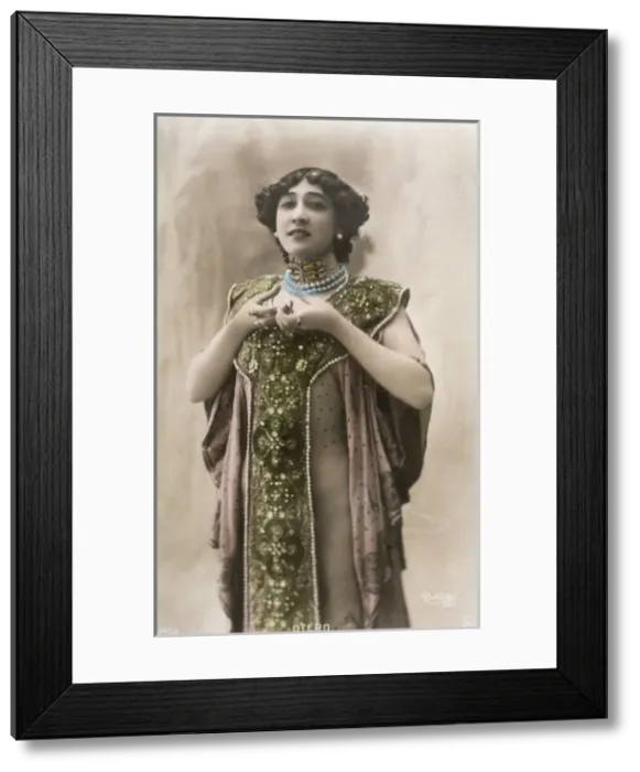 Framed Print : Carolina Otero / Reutling Framed Print : Carolina Otero / Reutling