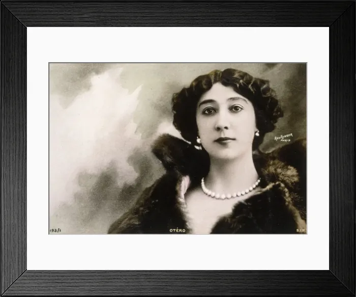 Framed Print : Carolina Otero / Reutling Framed Print : Carolina Otero / Reutling