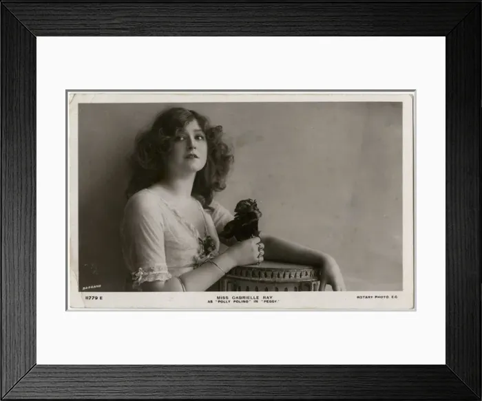 Framed Print : Gabrielle Ray Framed Print : Gabrielle Ray