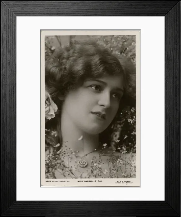 Framed Print : Gabrielle Ray Framed Print : Gabrielle Ray