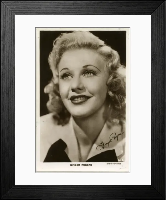 Framed Print : Ginger Rogers Framed Print : Ginger Rogers