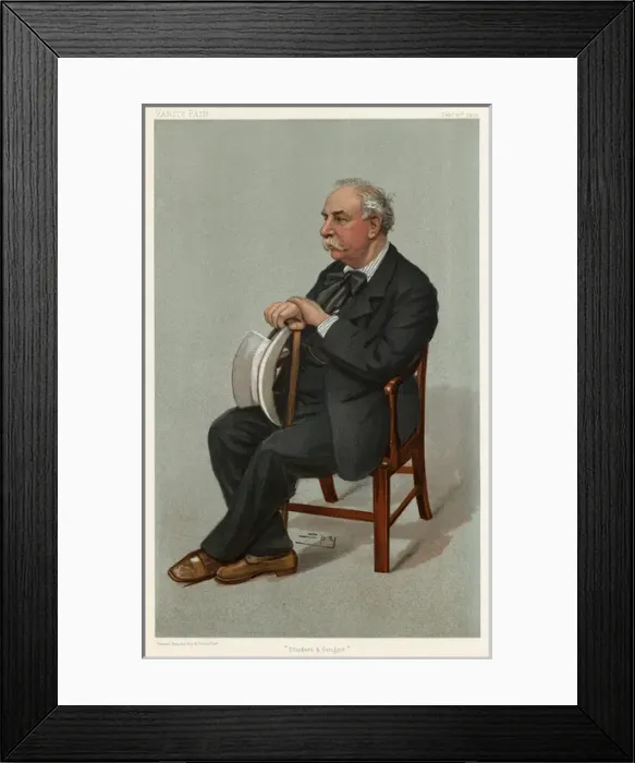 Framed Print : Charles Santley Framed Print : Charles Santley