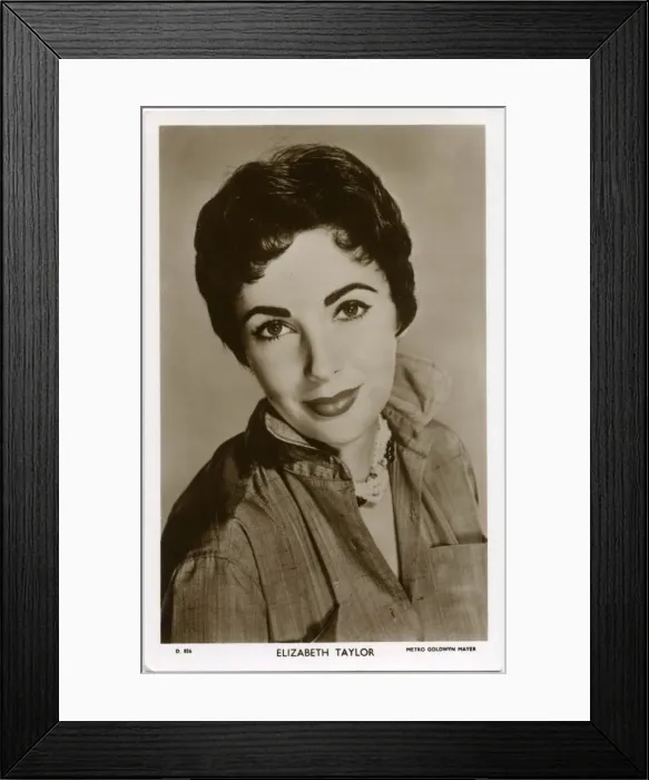 Framed Print : Elizabeth Taylor Framed Print : Elizabeth Taylor