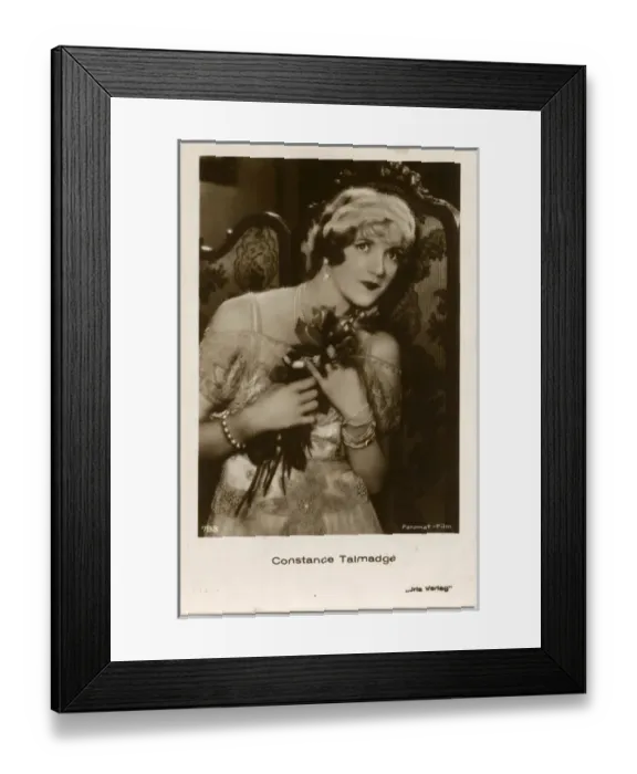 Framed Print : Constance Talmadge Framed Print : Constance Talmadge