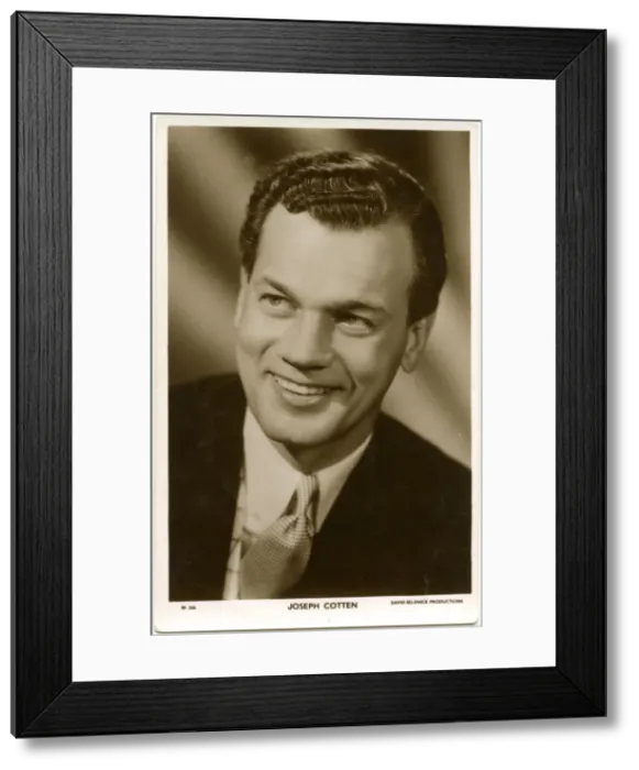 Framed Print : Joseph Cotten Framed Print : Joseph Cotten