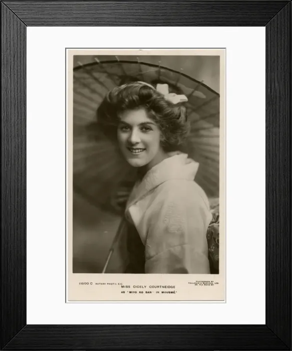 Framed Print : Cicely Courtneidge Framed Print : Cicely Courtneidge