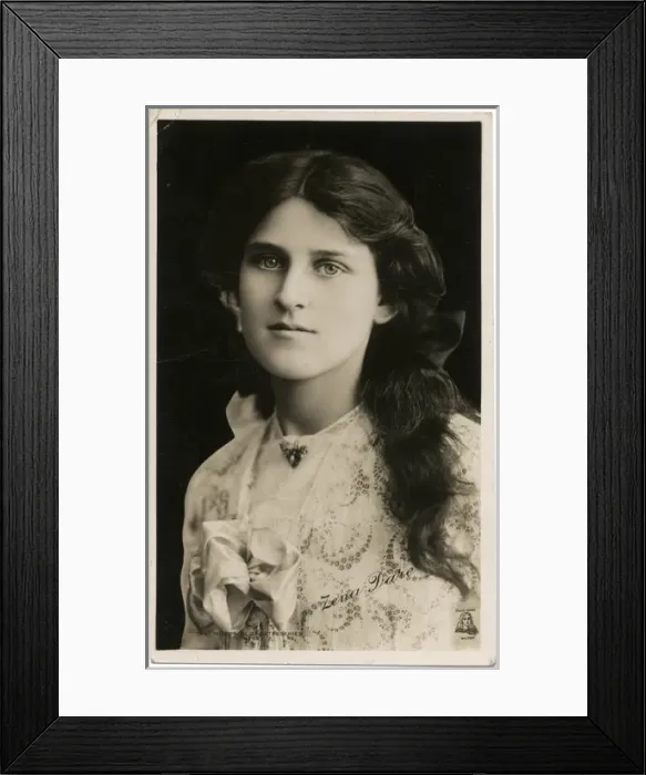 Framed Print : Zena Dare 1905 Framed Print : Zena Dare 1905