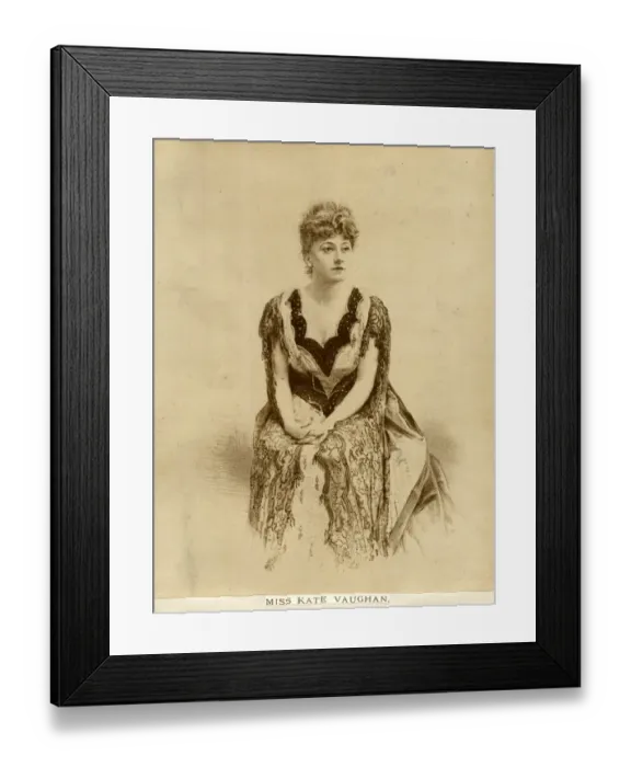 Framed Print : Kate Vaughan