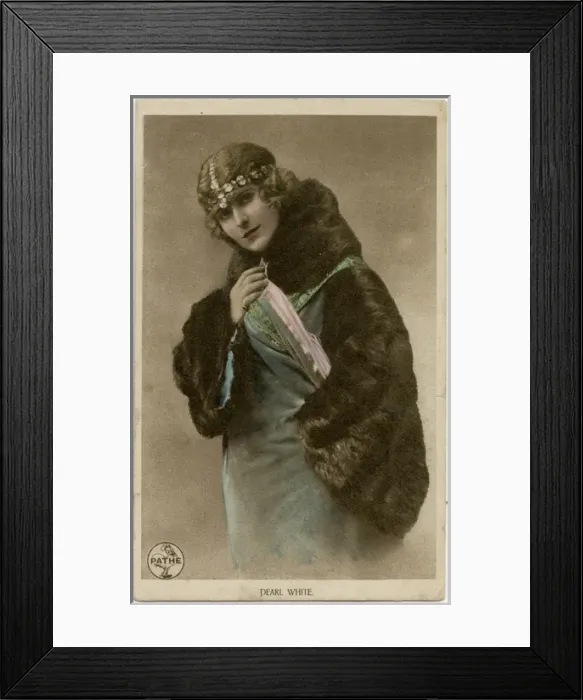 Framed Print : Pearl White Framed Print : Pearl White