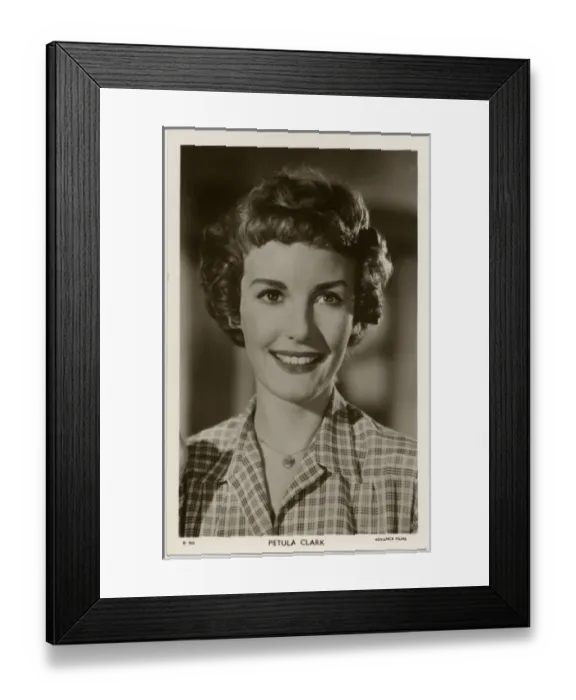 Framed Print : Petula Clark / Advance Framed Print : Petula Clark / Advance