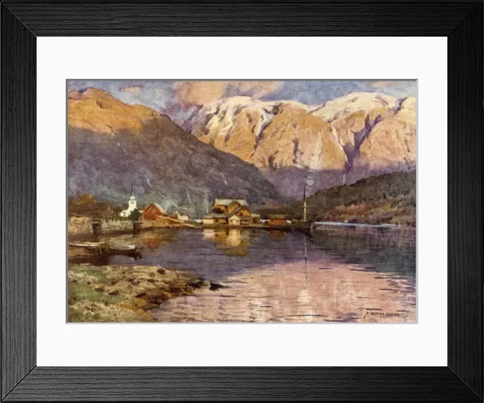 Framed Print : Norway / Hardangerfjord Framed Print : Norway / Hardangerfjord