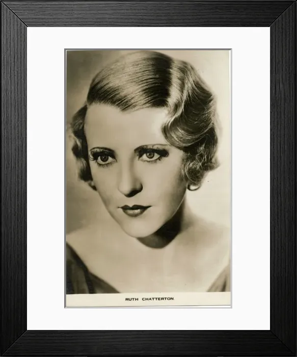 Framed Print : Ruth Chatterton Framed Print : Ruth Chatterton