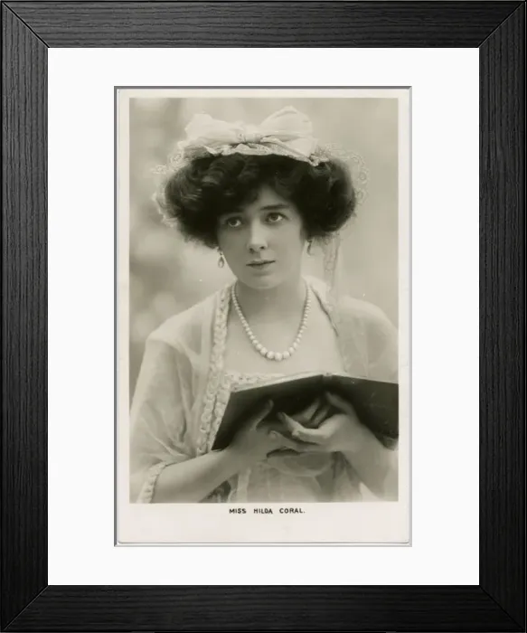 Framed Print : Hilda Coral Framed Print : Hilda Coral