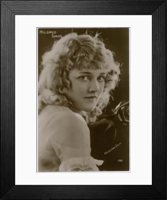 Framed Print : Mildred Davis Framed Print : Mildred Davis