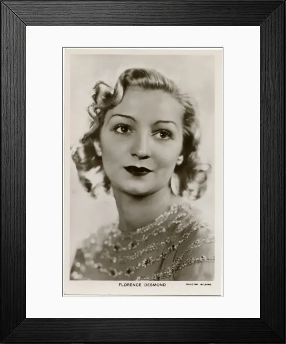 Framed Print : Florence Desmond Framed Print : Florence Desmond