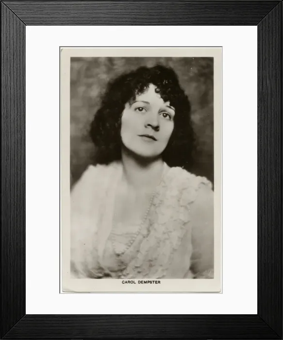 Framed Print : Carol Dempster Framed Print : Carol Dempster