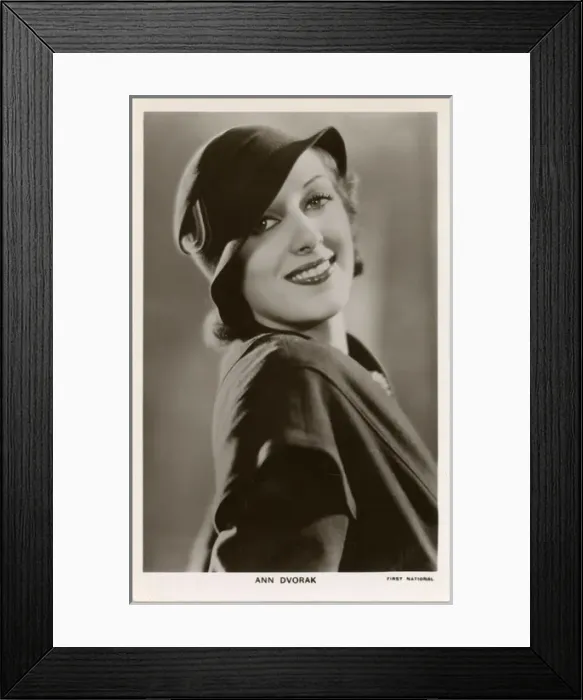 Framed Print : Ann Dvorak Framed Print : Ann Dvorak