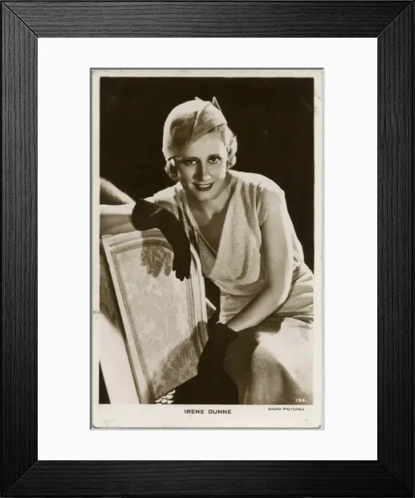 Framed Print : Irene Dunne Framed Print : Irene Dunne