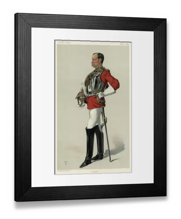 Framed Print : Brit Officer Ewart 1881 Framed Print : Brit Officer Ewart 1881