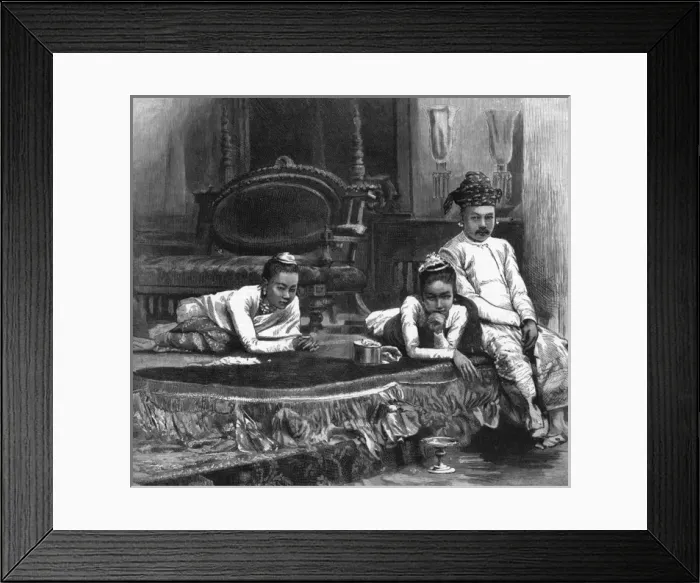 Framed Print : Theebaw of Burma Framed Print : Theebaw of Burma