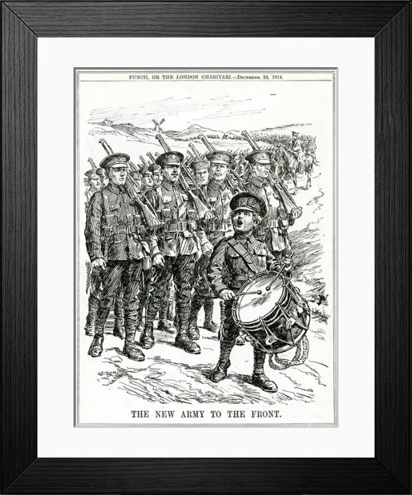 Framed Print : Britains New Army 1914 Framed Print : Britains New Army 1914