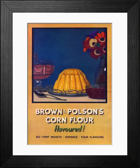Framed Print : Advert / Cornflour 1933 Framed Print : Advert / Cornflour 1933