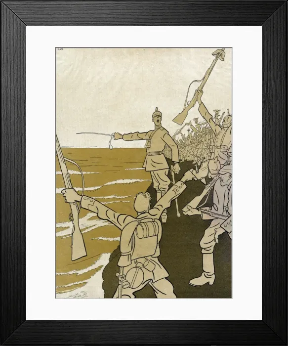 Framed Print : Germans / Attack England? Framed Print : Germans / Attack England?