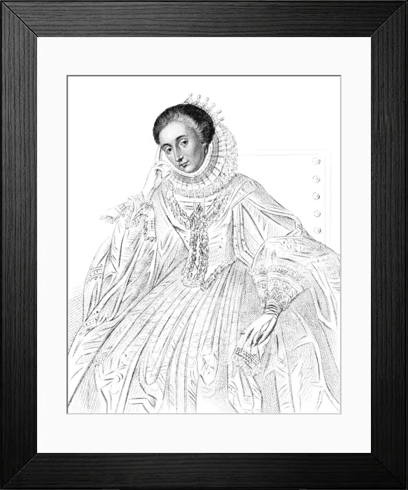 Framed Print : Mary Countess Pembroke Framed Print : Mary Countess Pembroke