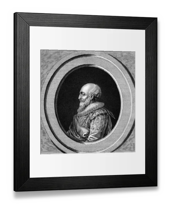 Framed Print : Maximilien duc de Sully Framed Print : Maximilien duc de Sully