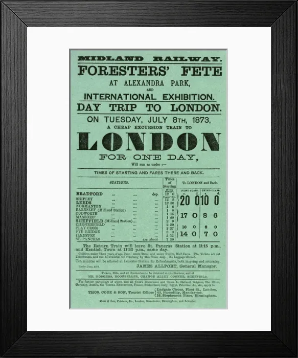 Framed Print : Day Trip by Rail Framed Print : Day Trip by Rail