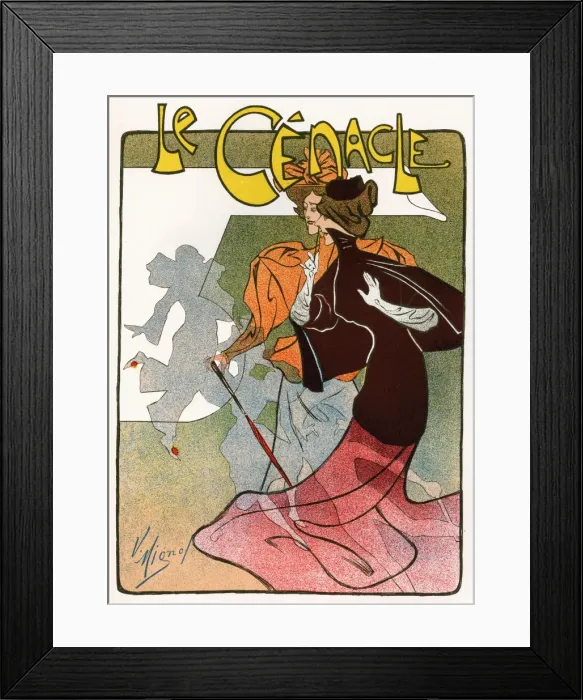 Framed Print : Advert / Press Cenacle Framed Print : Advert / Press Cenacle