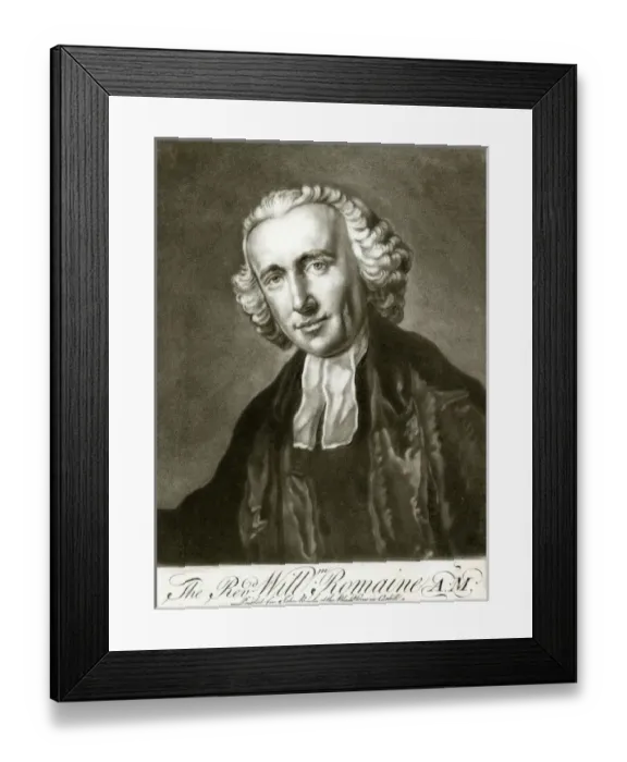 Framed Print : William Romaine Framed Print : William Romaine