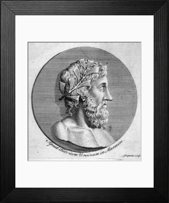 Framed Print : Theocritus bust Framed Print : Theocritus bust