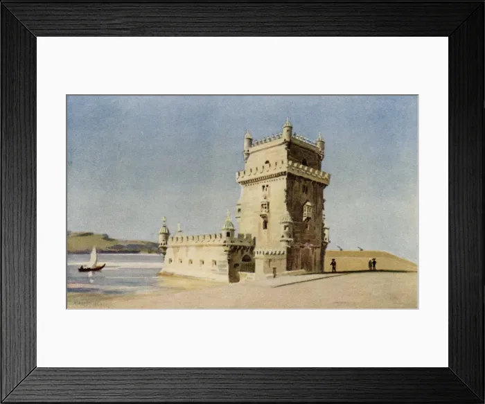 Framed Print : Portugal  /  Lisbon Tower