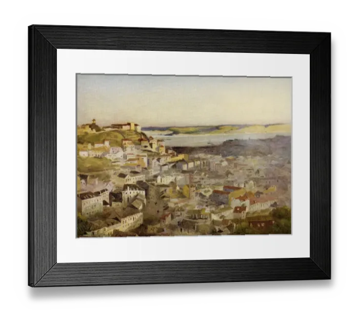 Framed Print : Portugal / Lisbons Jorge Framed Print : Portugal / Lisbons Jorge