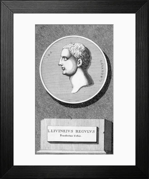 Framed Print : L Livineius Regulus Framed Print : L Livineius Regulus