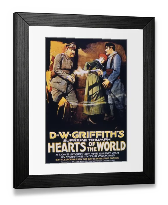 Framed Print : Poster hearts of World Framed Print : Poster hearts of World