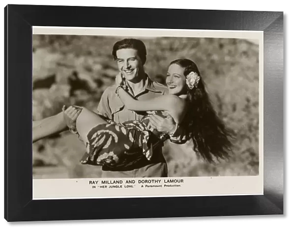Dorothy Lamour and Ray Milland