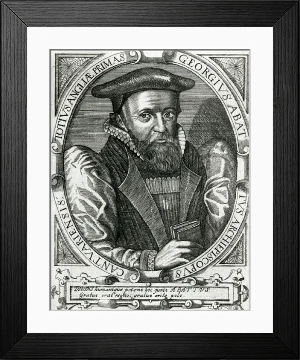 Framed Print : George Abbot