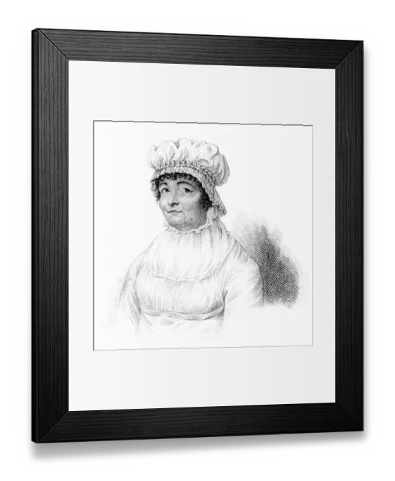 Framed Print : Southcott. Joanna Southcott (1750 - 1814) - Prophetess and founder of a sect Framed Print : Southcott. Joanna Southcott (1750 - 1814) - Prophetess and founder of a sect