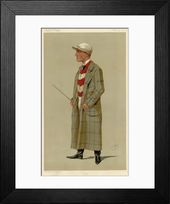 Framed Print : Jockey / Hm Cannon Vf 1891 Framed Print : Jockey / Hm Cannon Vf 1891