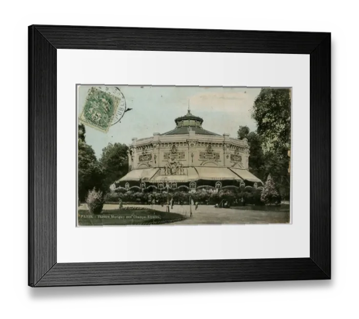Framed Print : Marigny Theatre Paris Framed Print : Marigny Theatre Paris