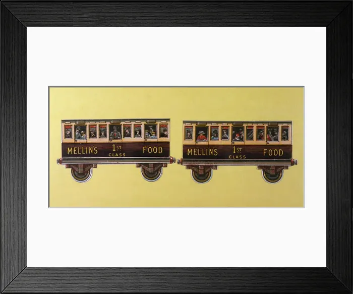 Framed Print : Advert / Mellins Food Framed Print : Advert / Mellins Food