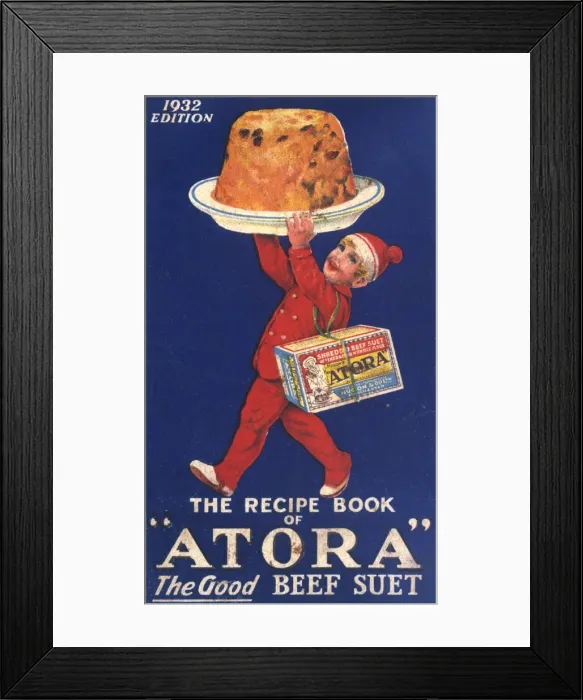 Framed Print : Advert / Atora Beef Suet Framed Print : Advert / Atora Beef Suet