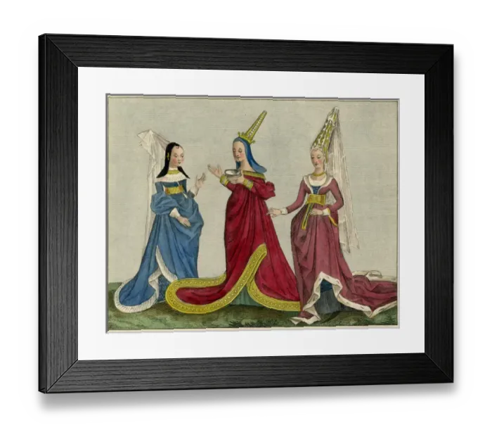 Framed Print : English Ladies C15 Framed Print : English Ladies C15