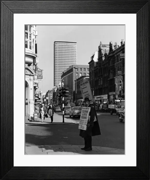 Framed Print : Sandwich Board Framed Print : Sandwich Board