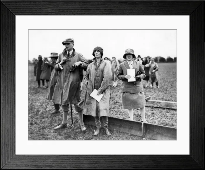 Framed Print : Country Course Meeting Framed Print : Country Course Meeting