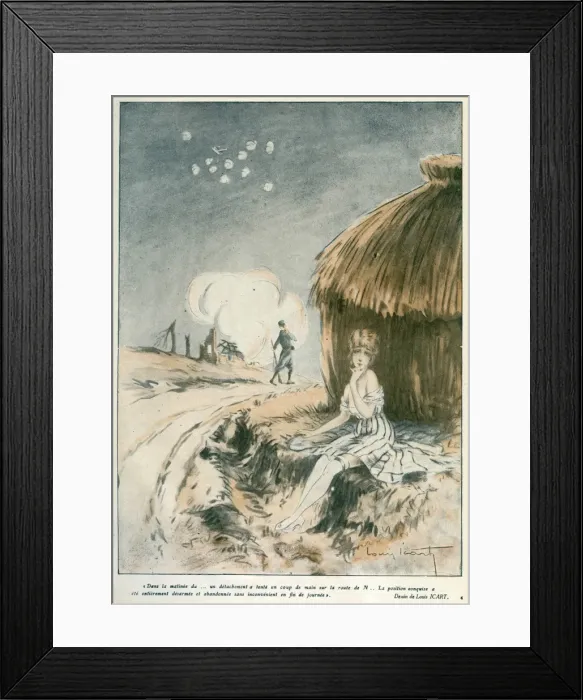 Framed Print : One-Man Engagement Framed Print : One-Man Engagement