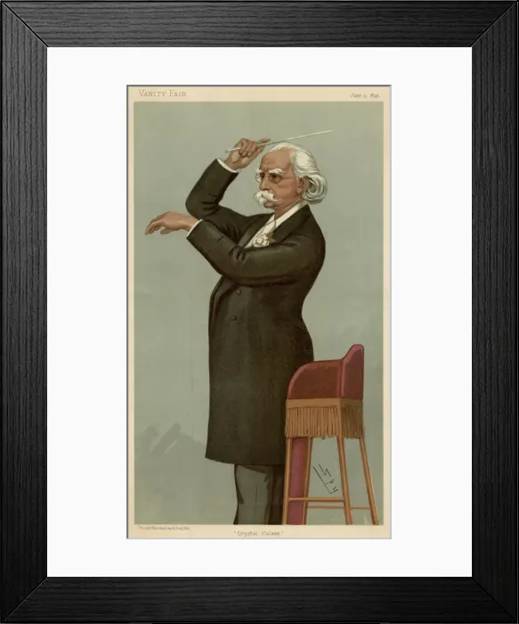 Framed Print : Manns Conducts (Ward) Framed Print : Manns Conducts (Ward)